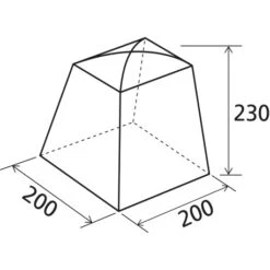 Cucinotto Brunner Chef II Outdoor 200X200 -Brunner chef ii outdoor 200 x 200 3