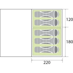 Tenda Brunner Arquis Outdoor 5 -Brunner tenda arqus outdoor 5 3
